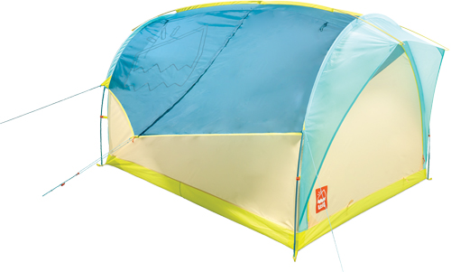 UST HOUSE PARTY 4 PERSON TENT W/STORAGE AND FOOTPRINT-img-0