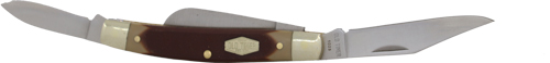 OLD TIMER KNIFE MIDDLEMAN 3-BLADE 2.4" S/S DELRIN-img-0