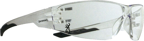 BROWNING SHOOTERS FLEX SHOOTING GLASSES CLEAR/BLACK-img-0