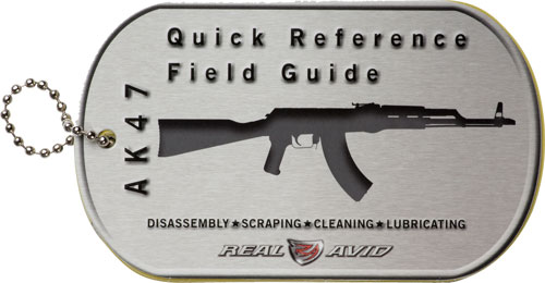REAL AVID AK47 FIELD GUIDE AK47 MAINTENANCE CARDS-img-0