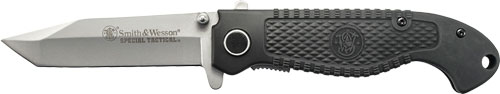 S&W KNIFE SPECIAL TACTICAL RUBBER COATED 3.5" BLADE-img-0
