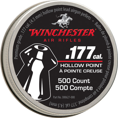 WINCHESTER .177 HP PELLET 500 COUNT TIN 6 PACK CASE-img-0