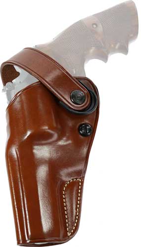 GALCO DAO BELT HOLSTER LH LEATHER S&W L FR 686 4" TAN-img-0