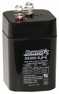 AMERICAN HUNTER BATTERY RECHARGEABLE 6V 5AMP SPRINGTOP-img-0