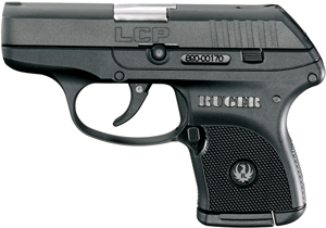 RUGER LCP .380ACP 6-SHOT FS BLUED BLACK SYNTHETIC-img-0
