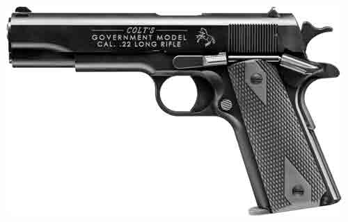 WALTHER COLT 1911 .22LR PISTOL GOVERNMENT AS 12-SHOT BLUED-img-0