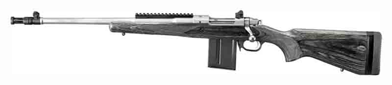 RUGER M77-LGS GUNSITE SCOUT LH RIFLE .308 10-SHOT-img-0