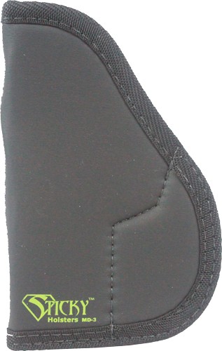 STICKY HOLSTERS MED/SMALL FRAMED AUTOS TO 3.6" RH/LH BLK-img-0