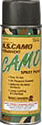 HS Camo Spray Paint - Flat Black 12oz - Enamel - 2.65x7.85