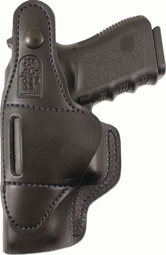 Desantis DUAL Carry II Holster - IWB/OWB RH LTHR SIG P365 BLK