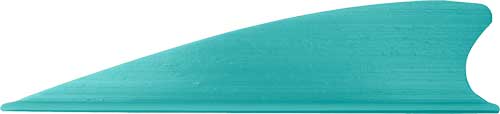 TAC VANES MATRIX 2.25" SHIELD CUT TURQUOISE 36 PACK