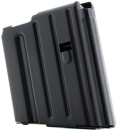 DURAMAG 5RD .308 Winchester Stainless Steel Magazine by C-Products - Black Anti-Tilt Follower