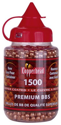 Crosman 07370 Copperhead BBs .177 Cal 5.23 Grain Case of 12x1500 - Crosman Corporation
