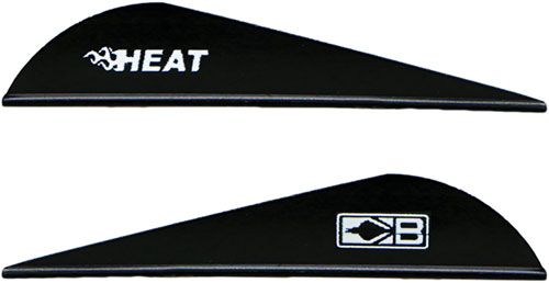 Bohning Heat Vanes Black 36 pk. (Model: 101036BK)