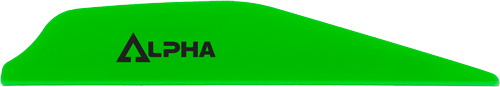 BOHNING ALPHA AR 1250 VANE 2.8" NEON GREEN 36PK