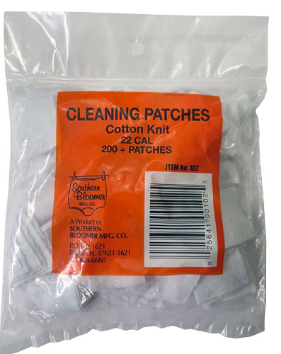 Southern Bloomer .22 Cleaning Patches - 200-Pack