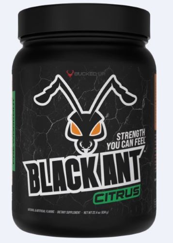 BUCKED UP BLACK ANT PREWORKOUT CITRUS 20
