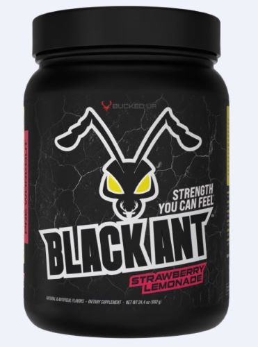 BUCKED UP BLACK ANT PREWORKOUT STRAWBERRY LEMONADE 20