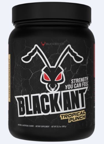 BUCKED UP BLACK ANT PREWORKOUT TROPICAL PUNCH 20