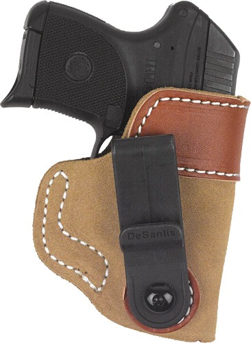 DeSantis 106NA77Z0 Sof-Tuck IWB Holster Tan Leather/Suede Right Hand