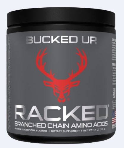 Bucked Up Racked BCAA Blood Raz 30 Serving Tub