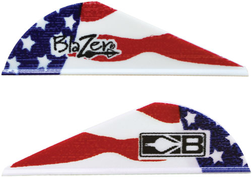 Bohning Blazer Vanes American Flag 100 pk. (Model: 10832AF2)