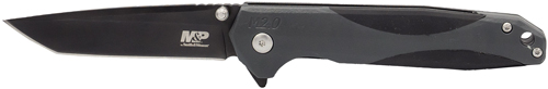 S&W KNIFE M&P M2.0 2-TONE CLIP FOLDER 3.5" TANTO FNGR-img-0
