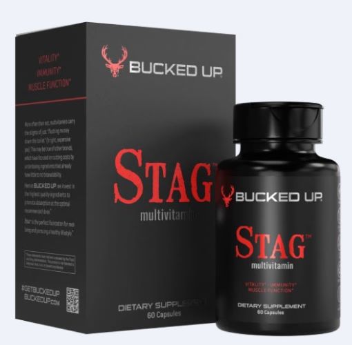 Bucked Up Stag Full Spectrum Multivitamin 60 Capsules