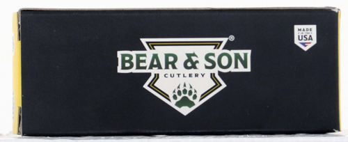 Bear & SON Butterfly Knife 3.58" Galaxy/Ss Clip Point 114GX