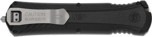 Smith & Wesson M&P OTF Folding Dagger 3.5" Aus-8 Spear Blade Black-img-0