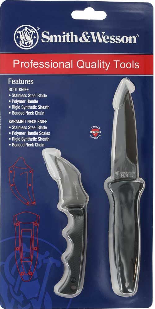 S&W Knife BOOT/Karambit NECK - Knife W/Sheath Promo Q3 25'