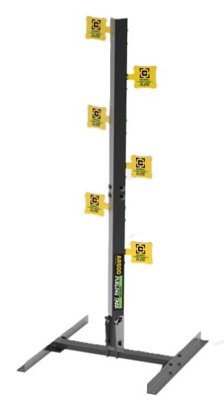 CALDWELL AR500 RIMFIRE DUELING TREE WITH ADJUSTABLE
