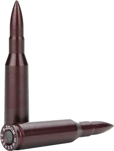 A-Zoom 12285 Metal Snap Cap 5.45x39 2-Pack Aluminum Dry Fire Rounds