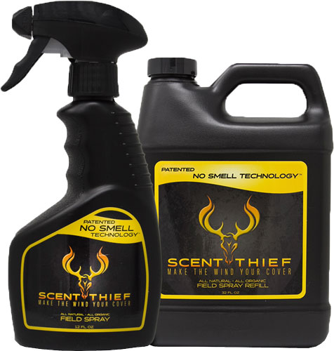 Scent Thief 1232COMBO Field Spray 12oz with 32oz Refill Pack