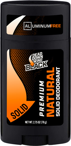 DDW BLACK PREMIUM DEODERANT NATURAL SOLID 2.75OZ - Dead Down Wind