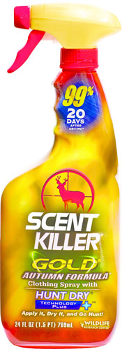 Wildlife Research 1275 Scent Killer Gold Spray 24oz 4-Pack