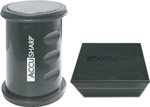 AccuSharp 2-Stone Rolling Knife Sharpener Black