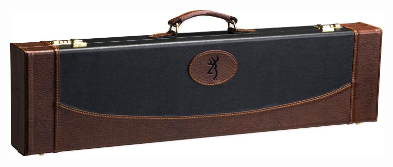 Browning Encino II Canvas/Leather Trim O/U Luggage Case - 32" Barrels