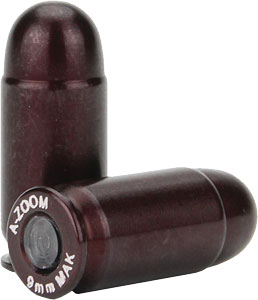 A-Zoom Precision Metal Snap Caps 9mm Makarov Aluminum 5 Pack-img-0
