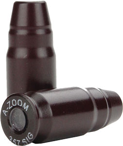 A-ZOOM METAL SNAP CAP .357SIG 5-PACK