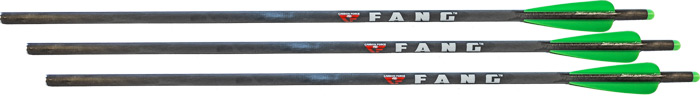 PSE Fang Crossbow Bolts 20" Half Moon 3 pk.