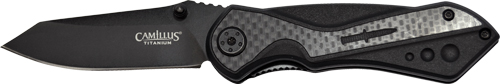 CAMILLUS MACHINE FOLDING KNIFE 2.78" SS BLADE CARBON FIBER BL