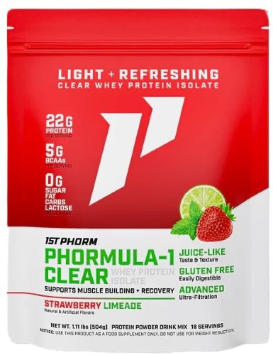 1ST PHORM PHORMULA 1 CLEAR PROTEIN POWDER STRAW - 1ST PHORM