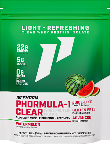 1ST PHORM PHORMULA 1 CLEAR