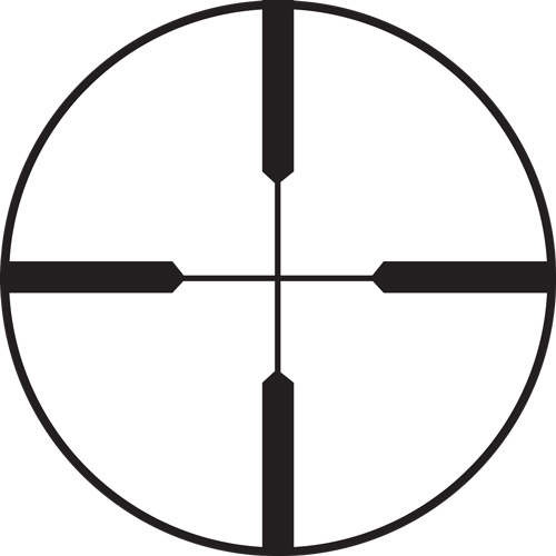 Burris Scout 2.75x20 Heavy Plex Matte Rifle Scope