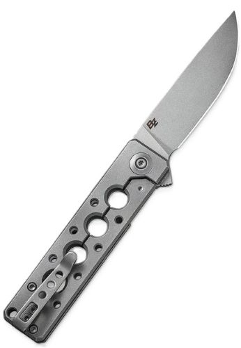 WE Knife Miscreant 3.0 3" GRAY - Titanium GRAY Stonewash