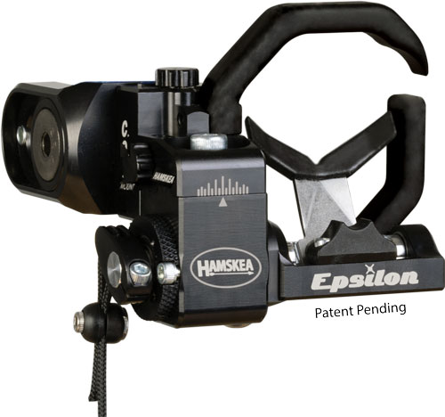Hamskea Epsilon Arrow Rest 213882 LH Universal Bracket Black - Hamskea Archery for sale at TheGunDock