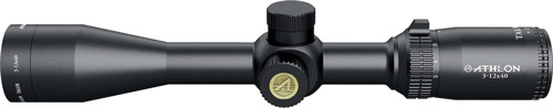 Athlon Optics 215004 Talos 3-12x40 Rifle Scope Mildot SFP 1" Tube Matte