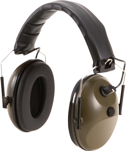 Allen Single Microphone Electronic Earmuff Black and OD-img-0