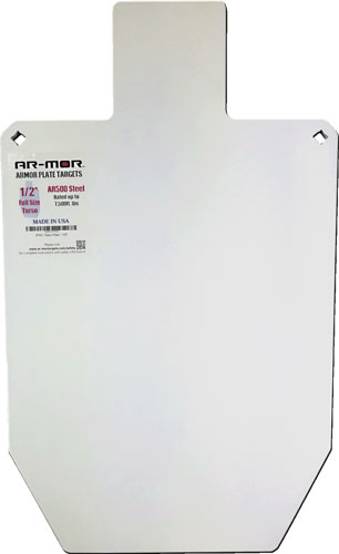 AR-Mor 23IT AR500 66% IPSC Torso Target 3/8" Thick Steel